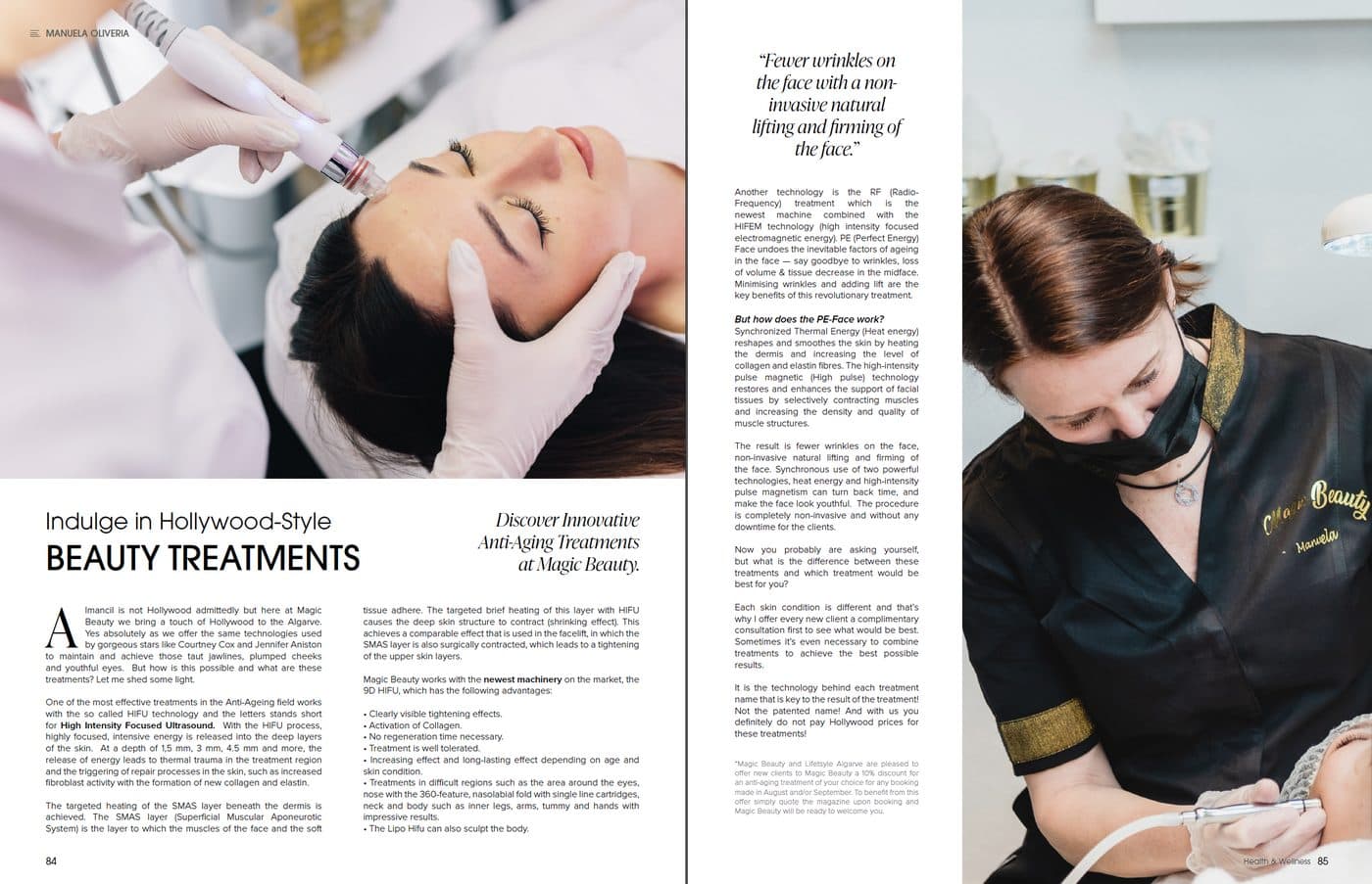 Column: Hollywood-style beauty treatments · anti-aging technology