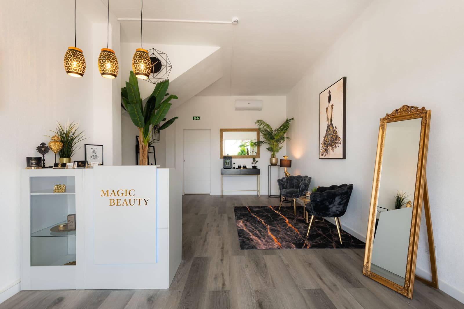 Treatment room at Magic Beauty